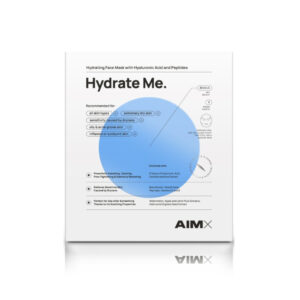 Greito poveikio giliai drėkinanti veido kaukė su peptidais AIMX „Hydrate Me“ 5 vnt.