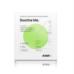 Greito poveikio raminanti veido kaukė su peptidais AIMX „Soothe Me“  5 vnt.