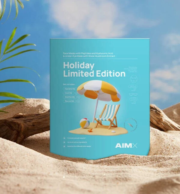 AIMX Lakštinių kaukių rinkinys "Holiday Limited Edition" - Image 4