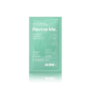 Drėkinanti ir gaivinanti lakštinė paakių kaukė su hialuronu AIMX „Revive Me“ 1 vnt